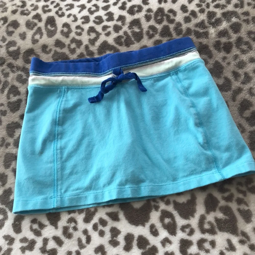 Old Navy Skirt with Built in Shorts in Blue Size X-Small 5